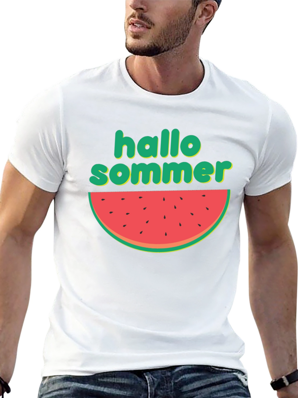 Hallo Sommer Watermelon T-Shirt