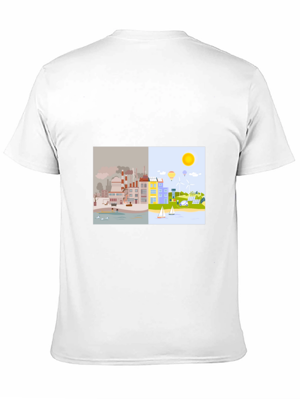 Eco-Friendly T-Shirt: Clean Energy Design