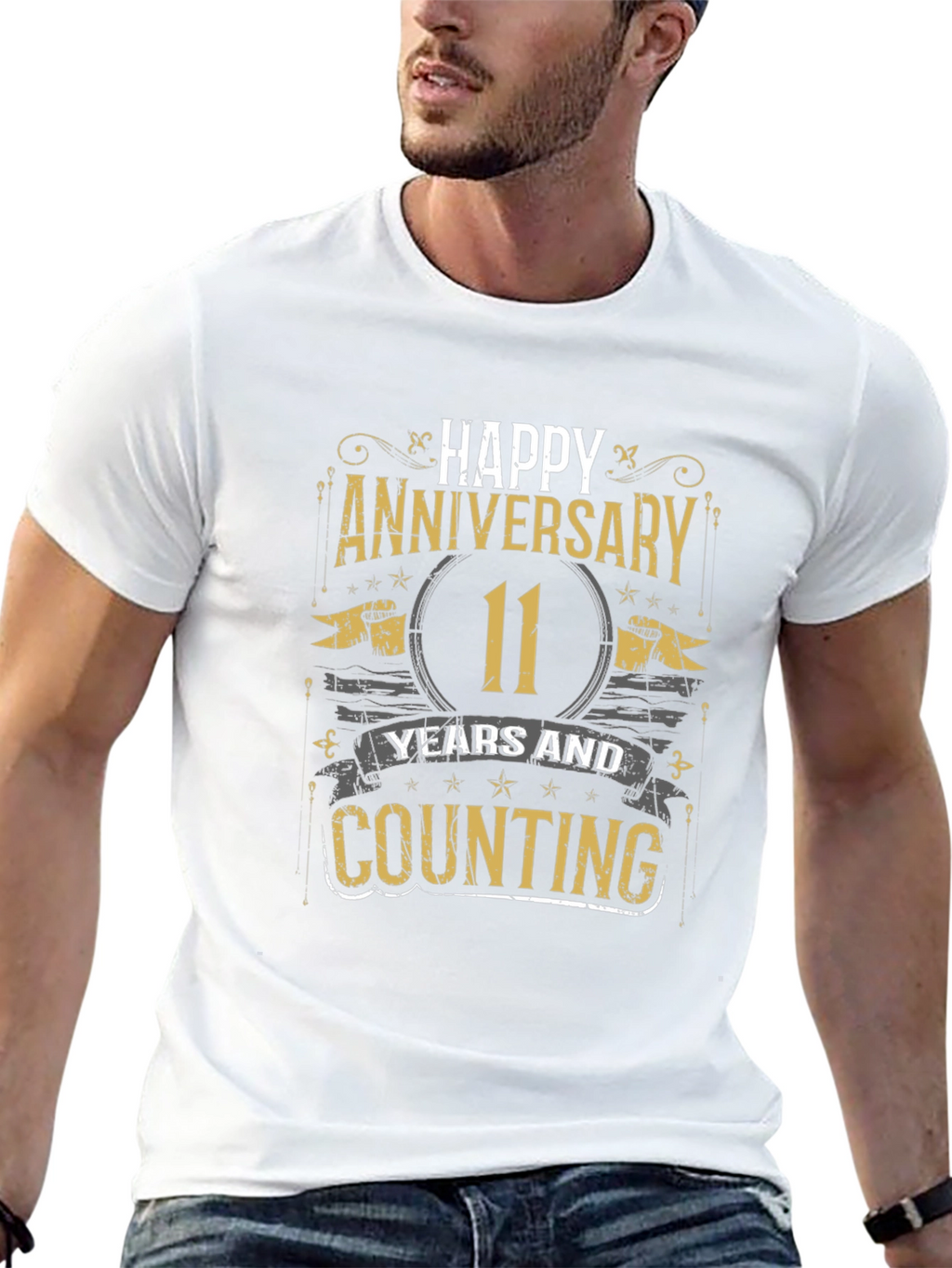 Happy 11th Anniversary T-Shirt Gift