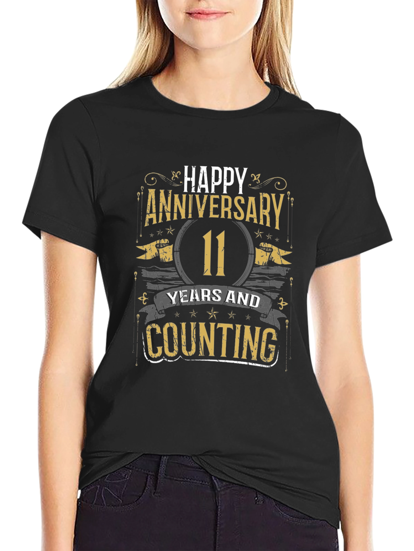 Happy 11th Anniversary T-Shirt Gift