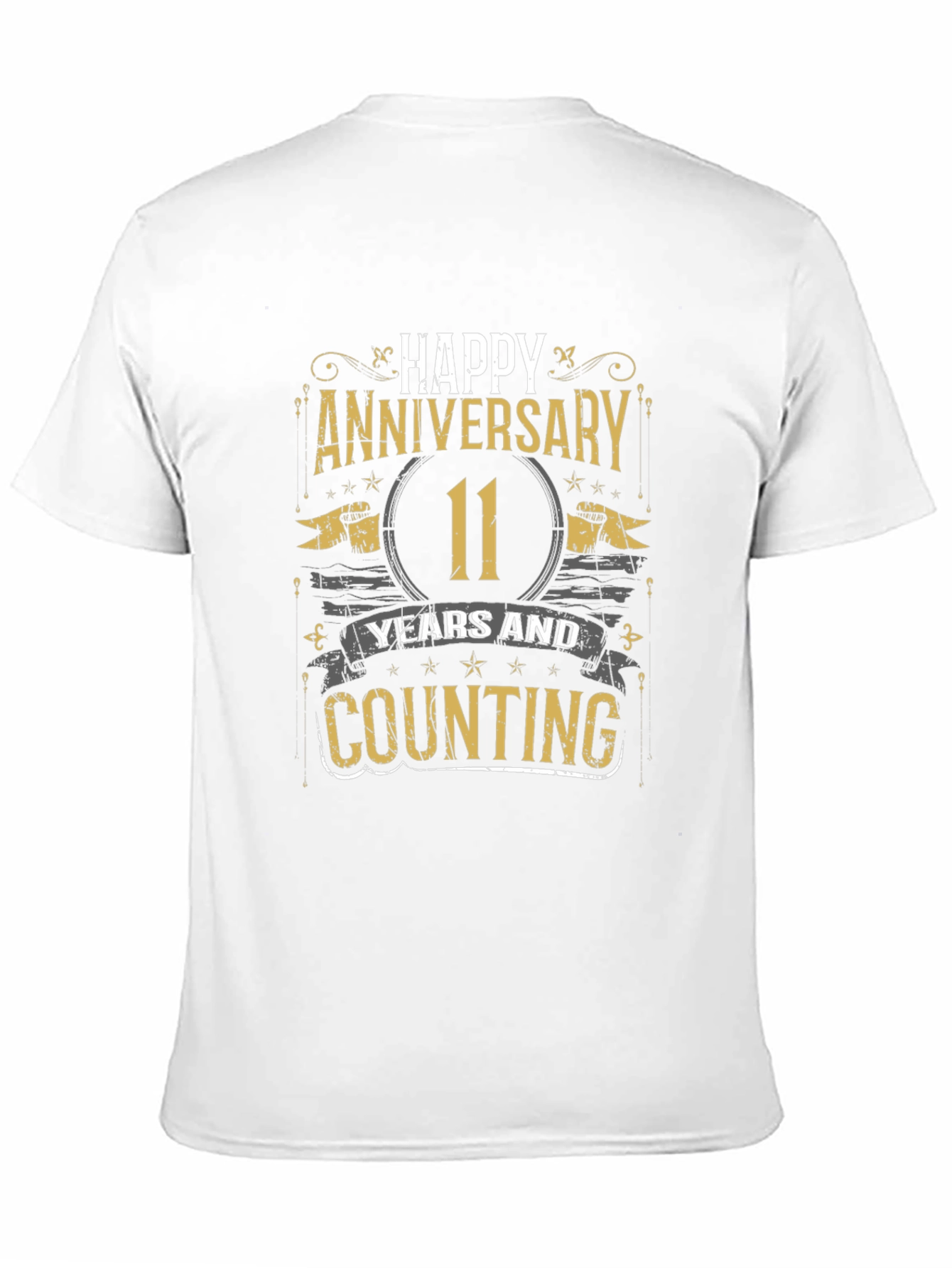 Happy 11th Anniversary T-Shirt Gift