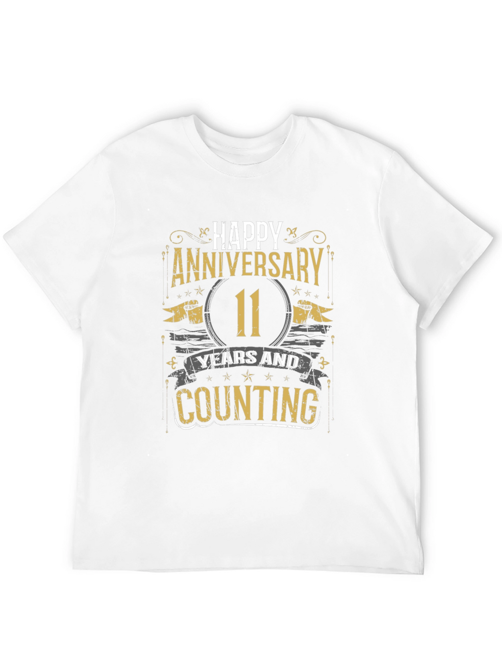 Happy 11th Anniversary T-Shirt Gift