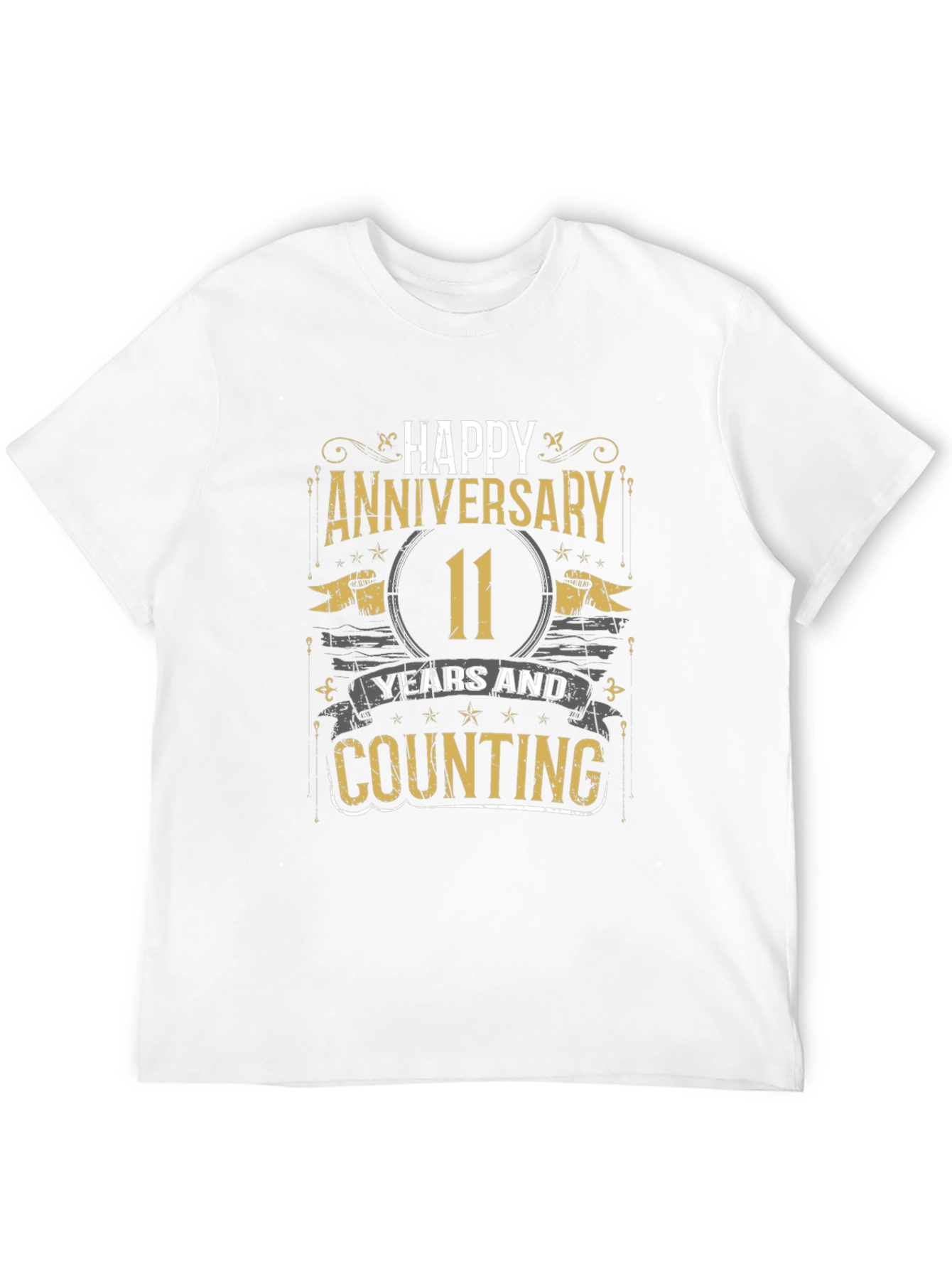 Happy 11th Anniversary T-Shirt Gift