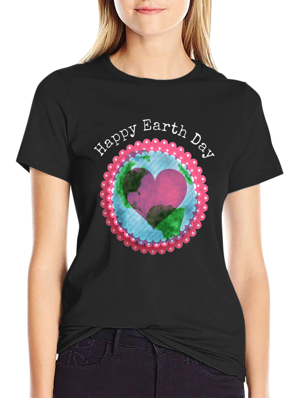 Happy Earth Day Heart T-Shirt