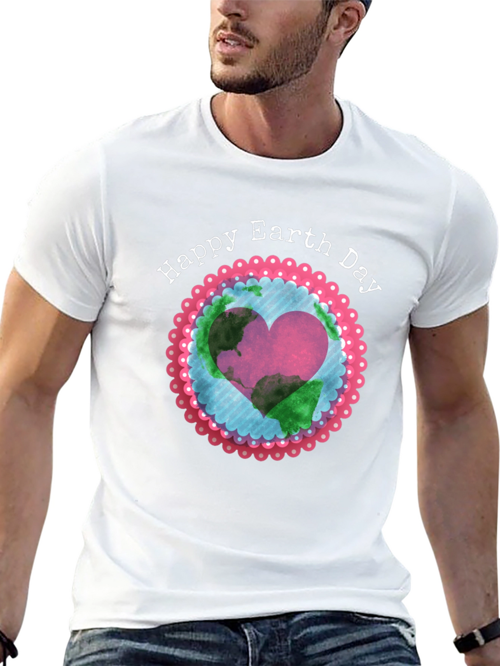 Happy Earth Day Heart T-Shirt