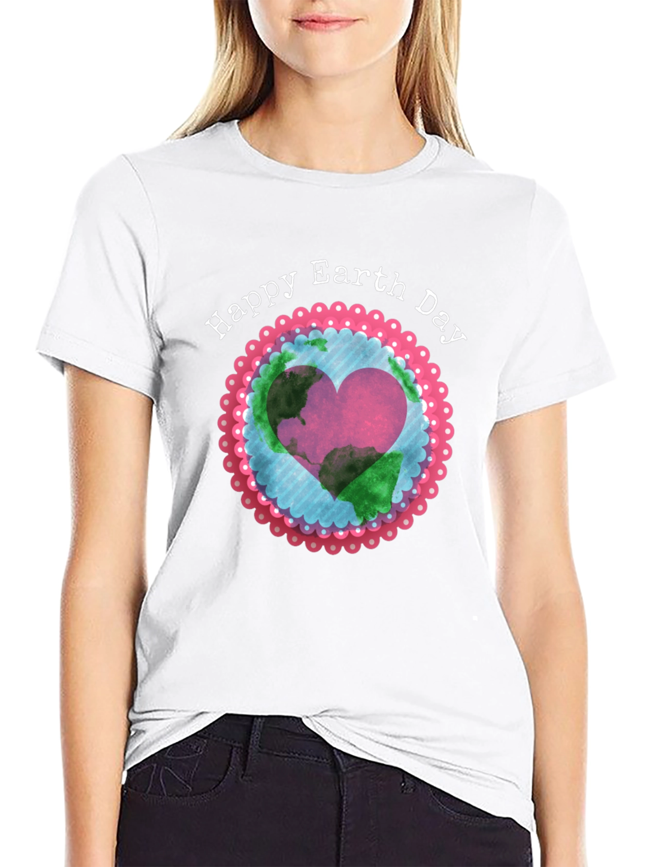 Happy Earth Day Heart T-Shirt