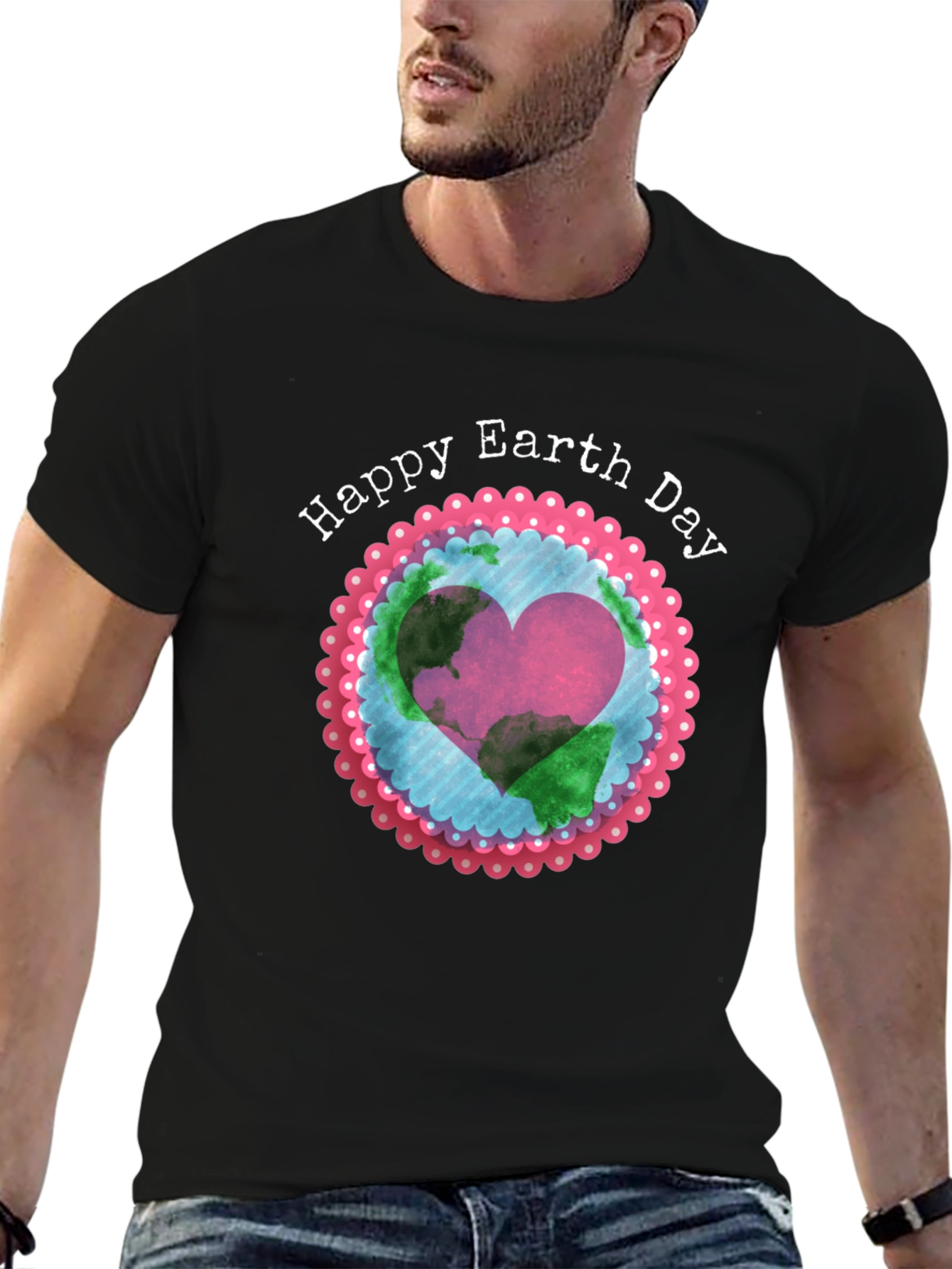 Happy Earth Day Heart T-Shirt