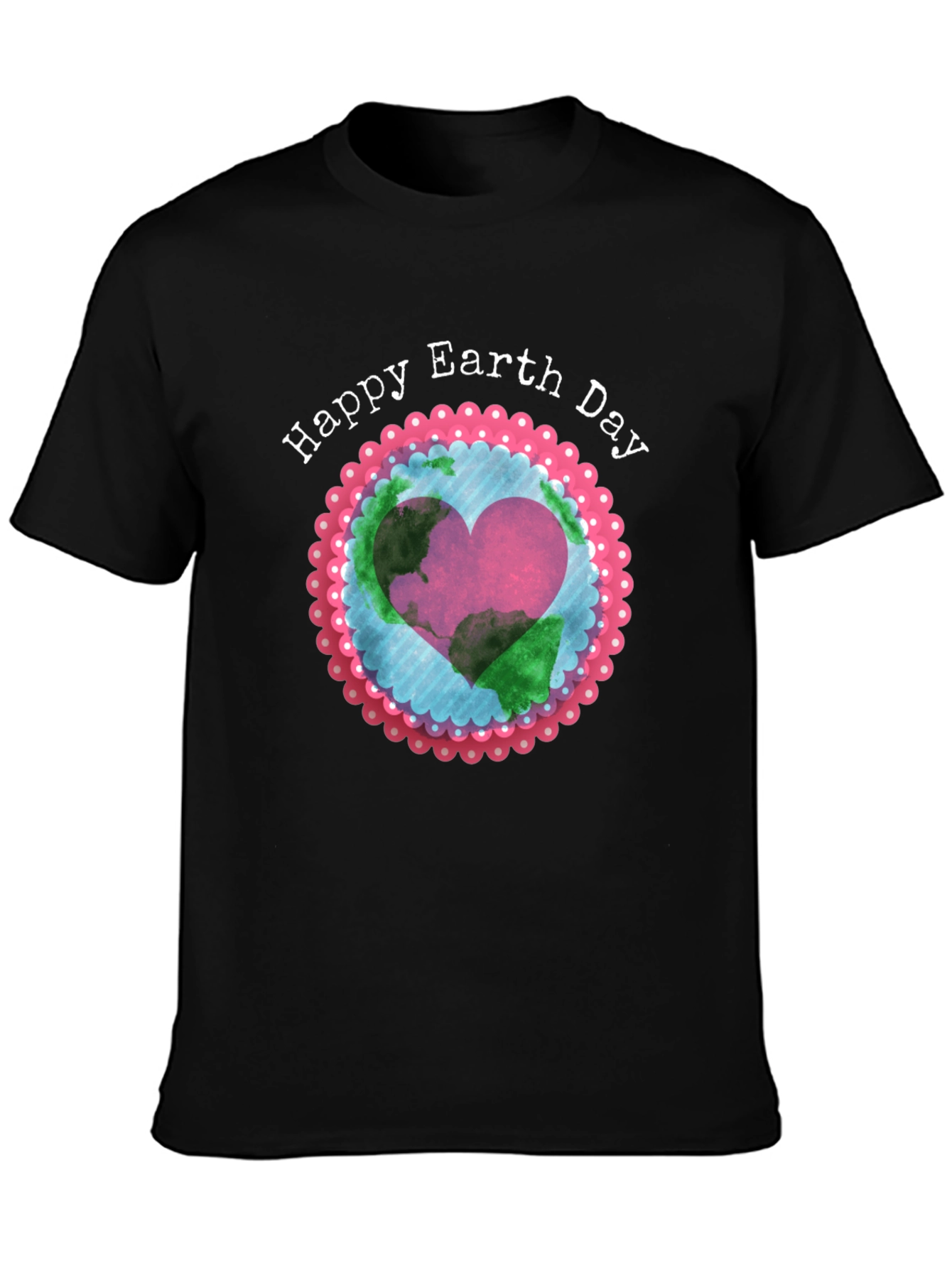 Happy Earth Day Heart T-Shirt
