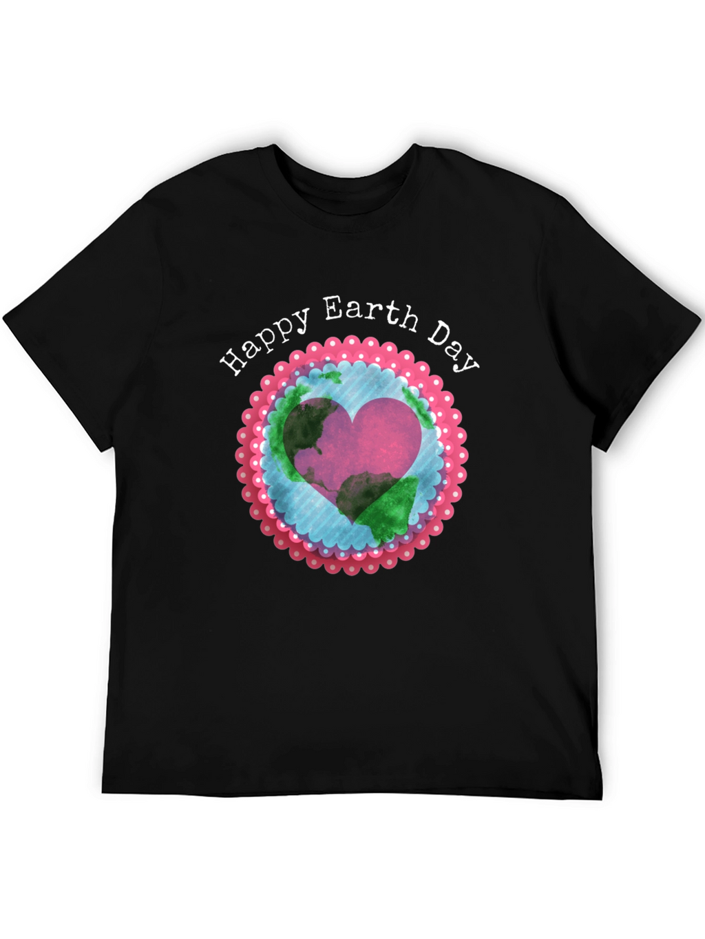 Happy Earth Day Heart T-Shirt
