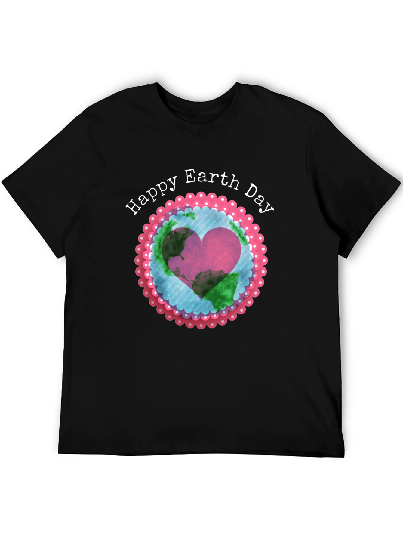Happy Earth Day Heart T-Shirt