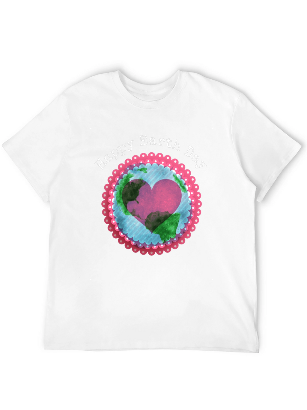 Happy Earth Day Heart T-Shirt