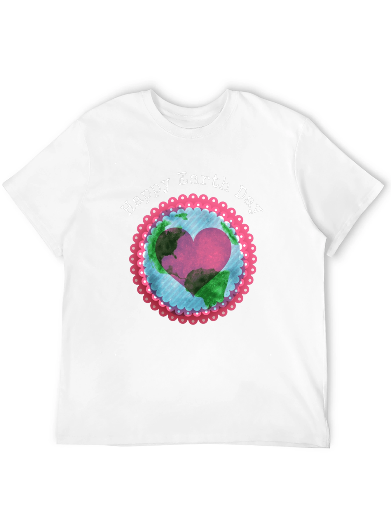 Happy Earth Day Heart T-Shirt