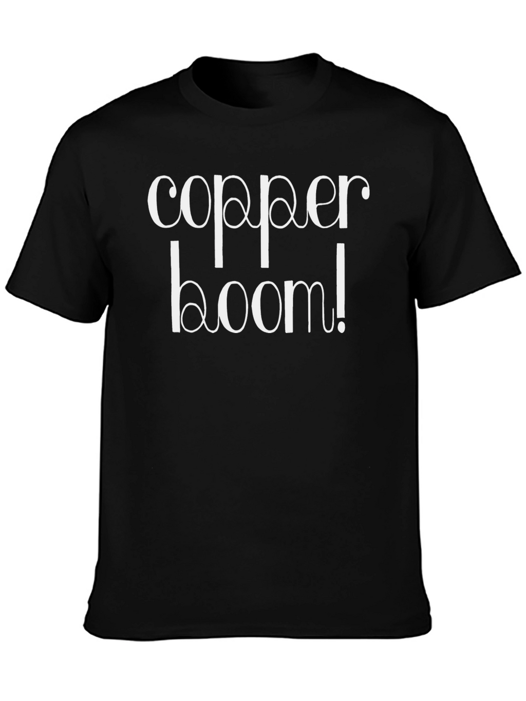Copper Boom Graphic T-Shirt - Soft Cotton Blend