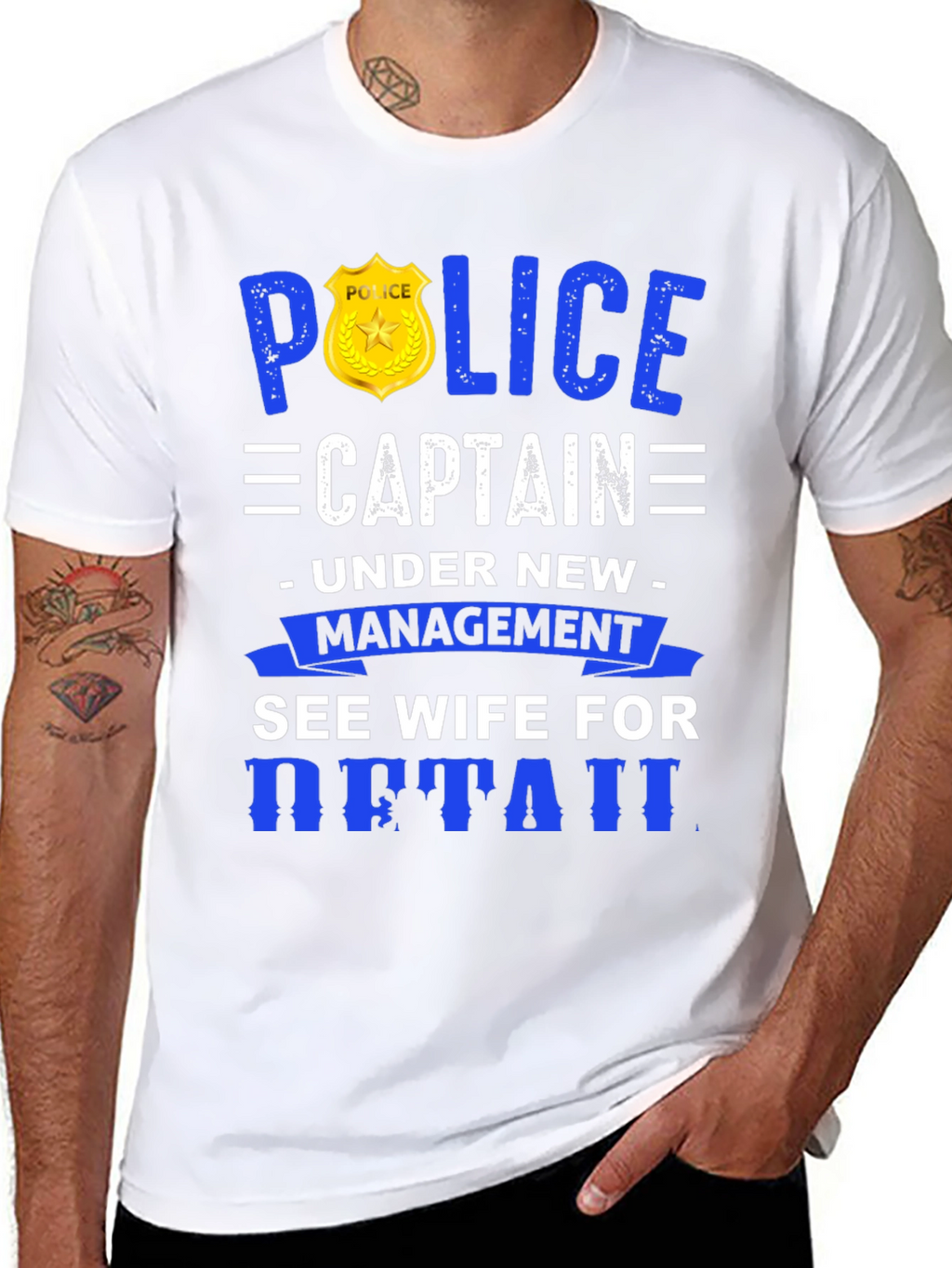 Police Captain Under New Management T-Shirt