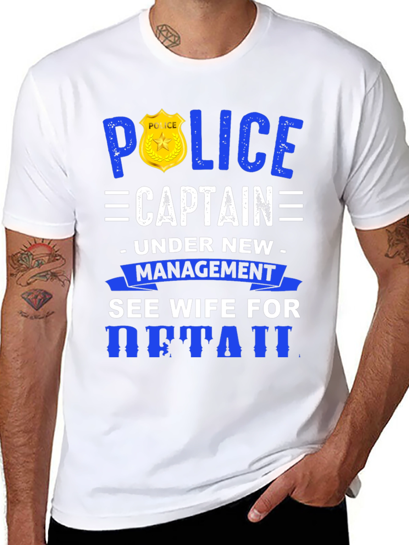 Police Captain Under New Management T-Shirt