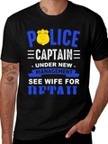 Police Captain Under New Management T-Shirt