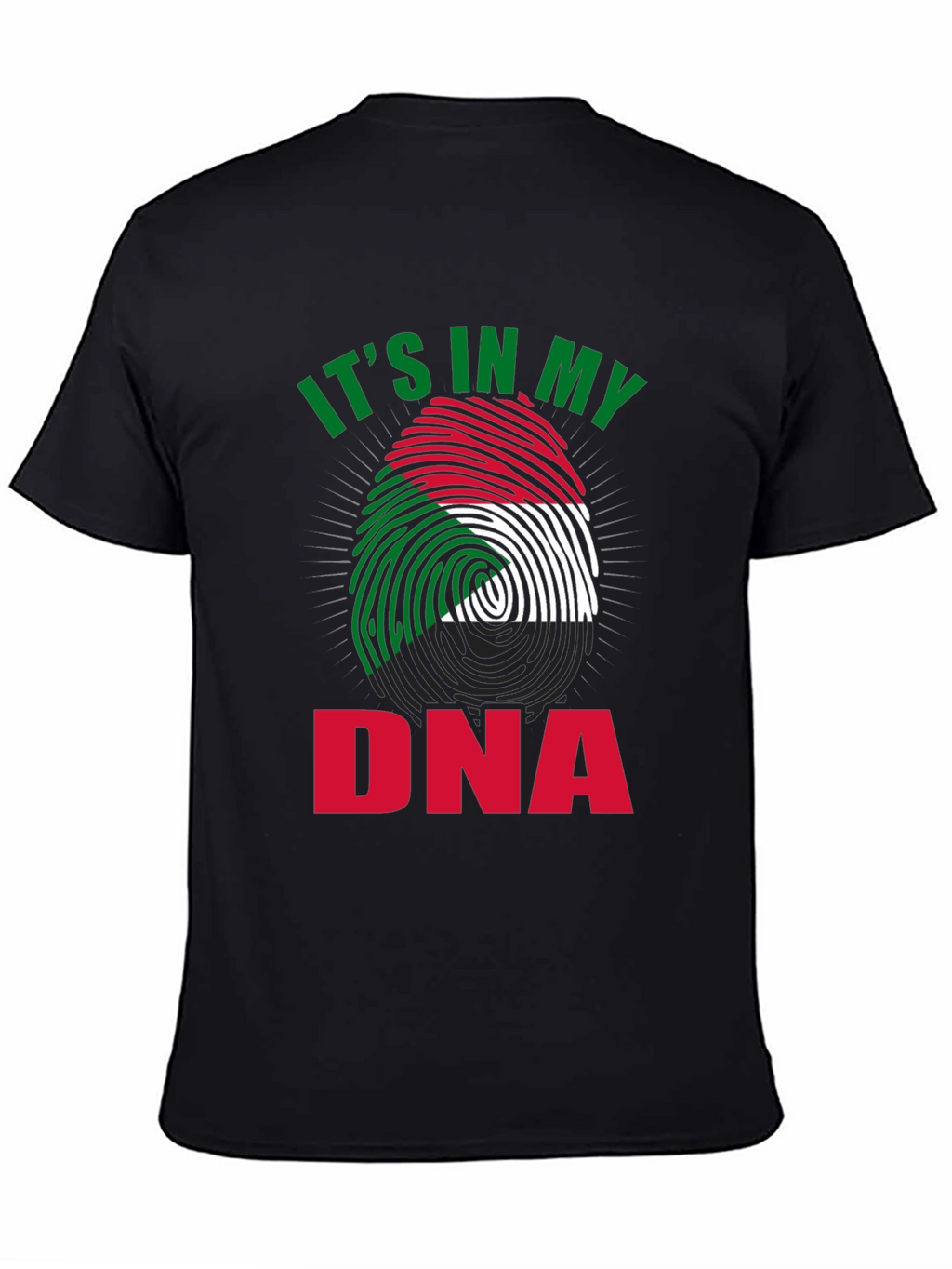 Sudan Pride: Its in My DNA Graphic Tee