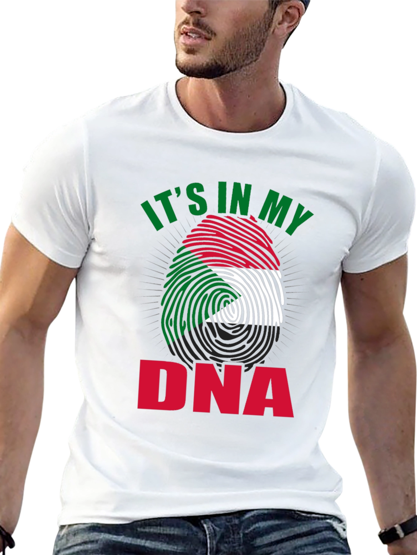 Sudan Pride: Its in My DNA Graphic Tee