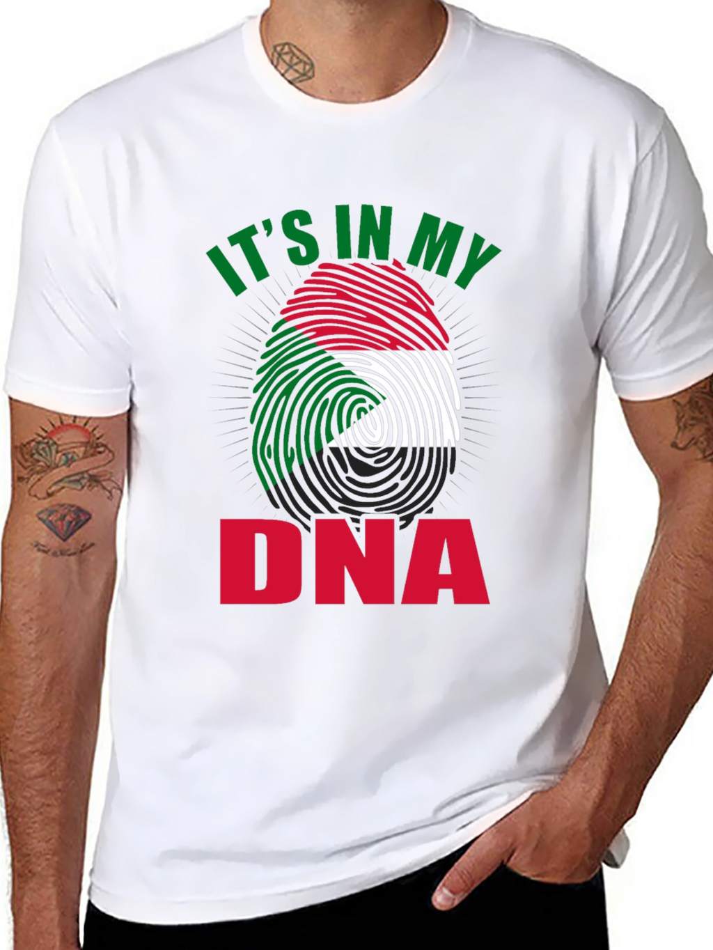 Sudan Pride: Its in My DNA Graphic Tee