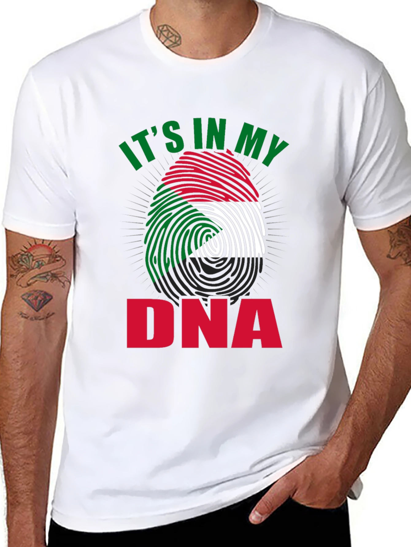 Sudan Pride: Its in My DNA Graphic Tee