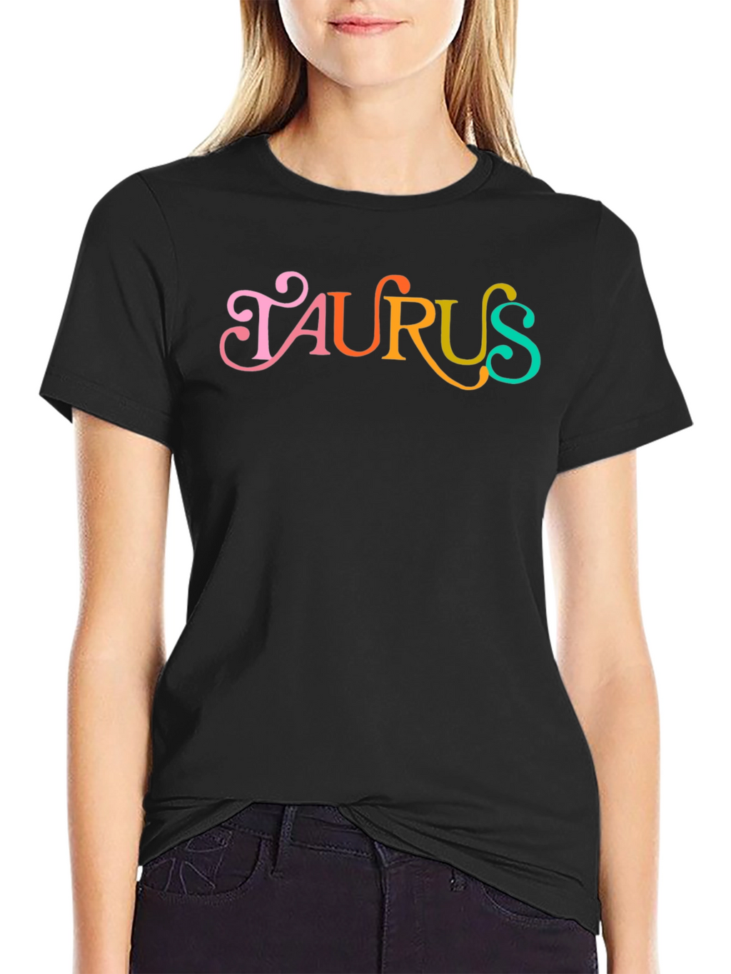 Retro Taurus Zodiac Sign Graphic Tee