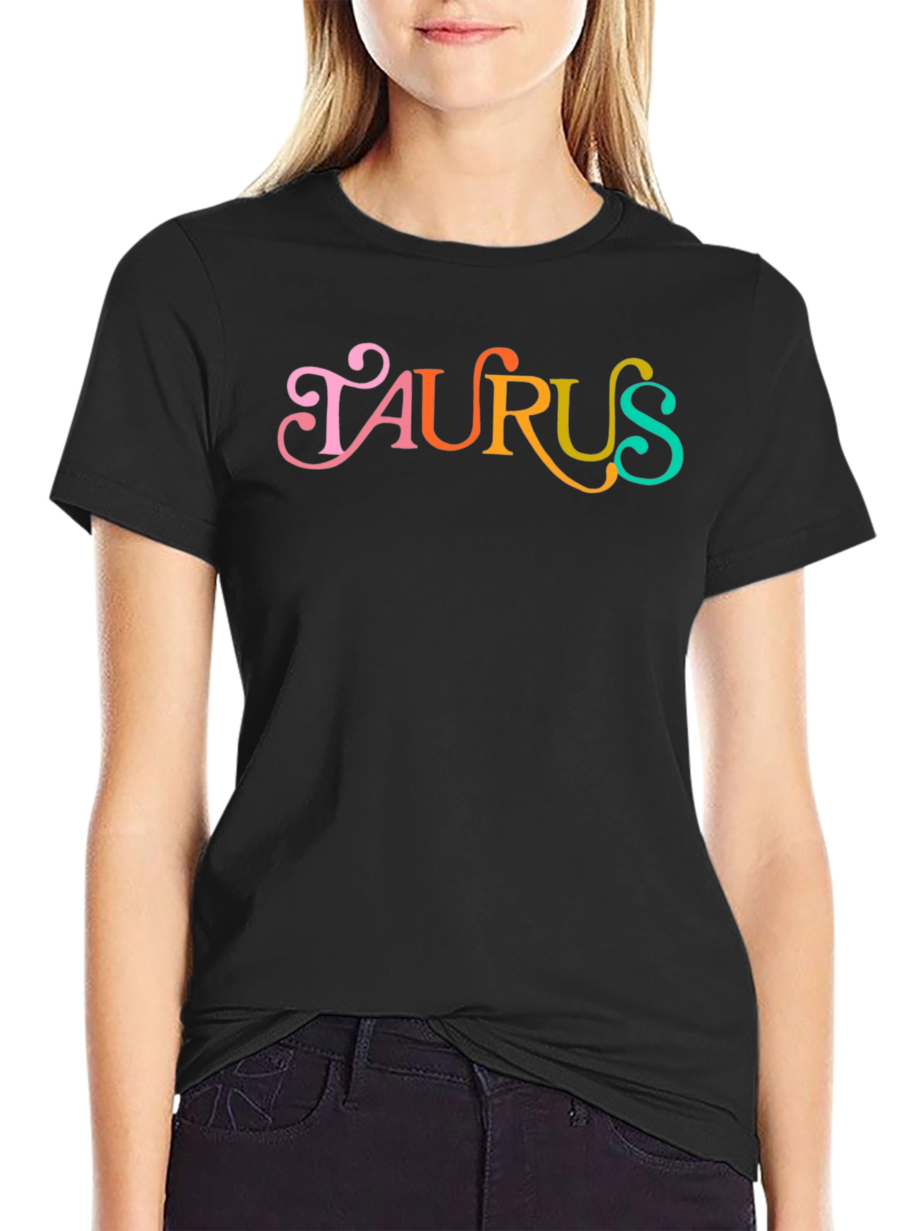 Retro Taurus Zodiac Sign Graphic Tee