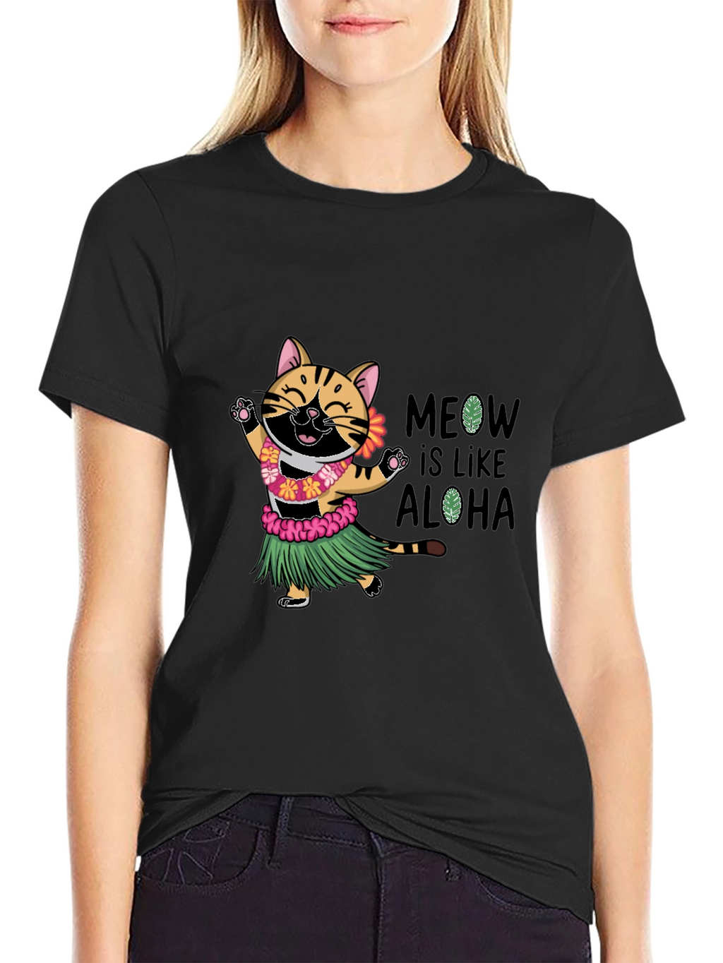 Aloha Cat T-Shirt