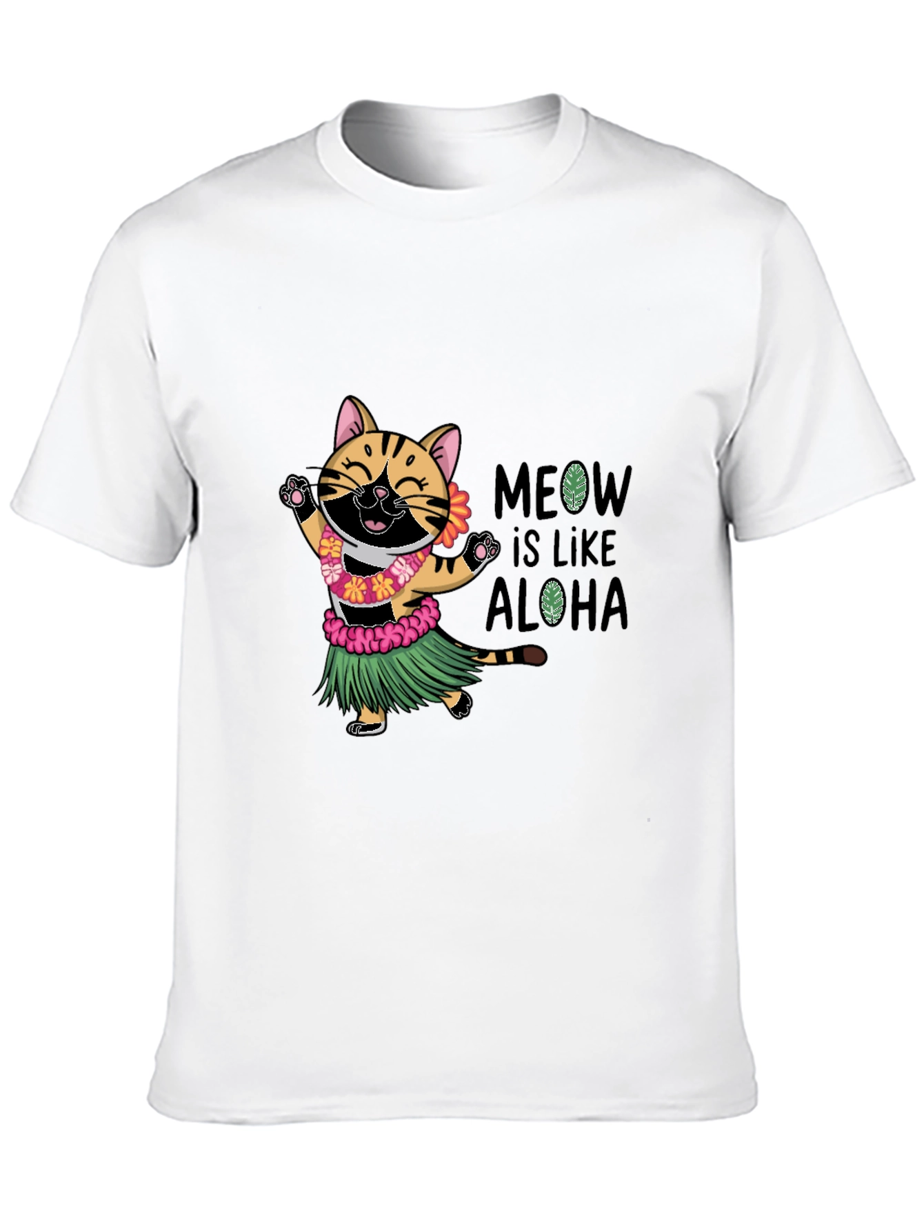 Aloha Cat T-Shirt