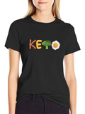 KETO Diet Funny Graphic T-Shirt