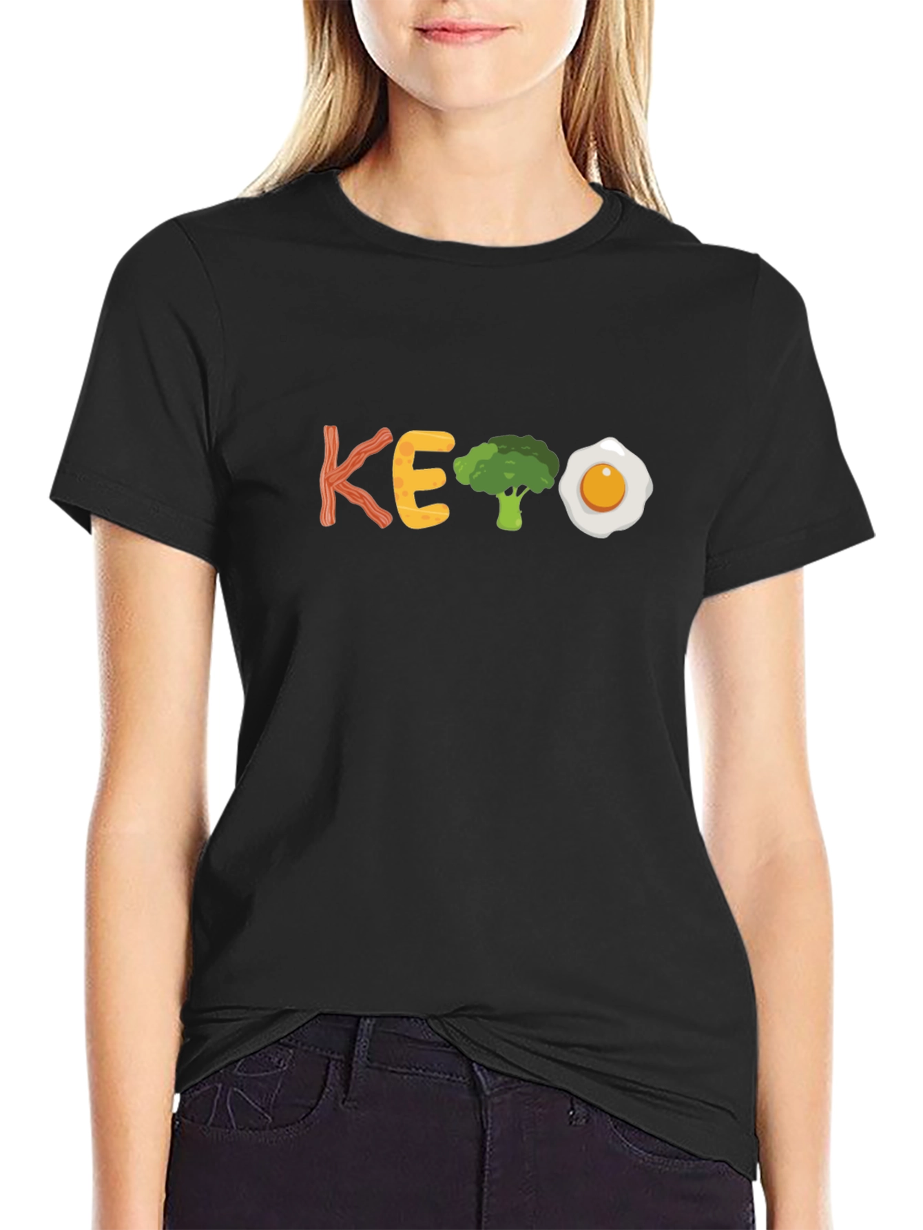KETO Diet Funny Graphic T-Shirt