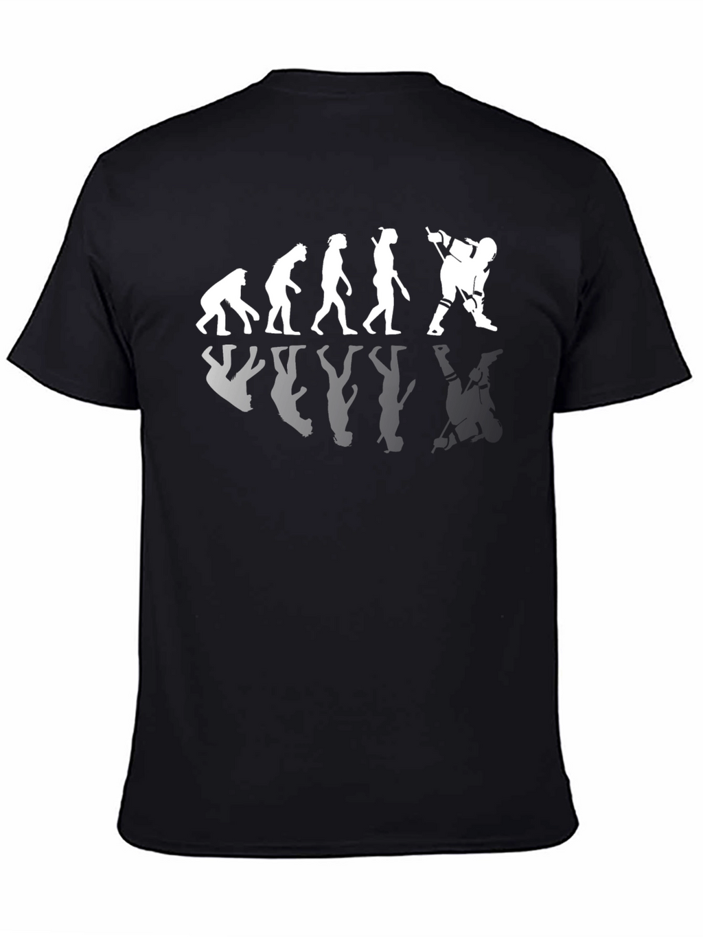 Hockey Evolution T-Shirt - Funny Graphic Tee