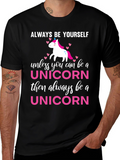 Always Be Yourself Unicorn T-Shirt