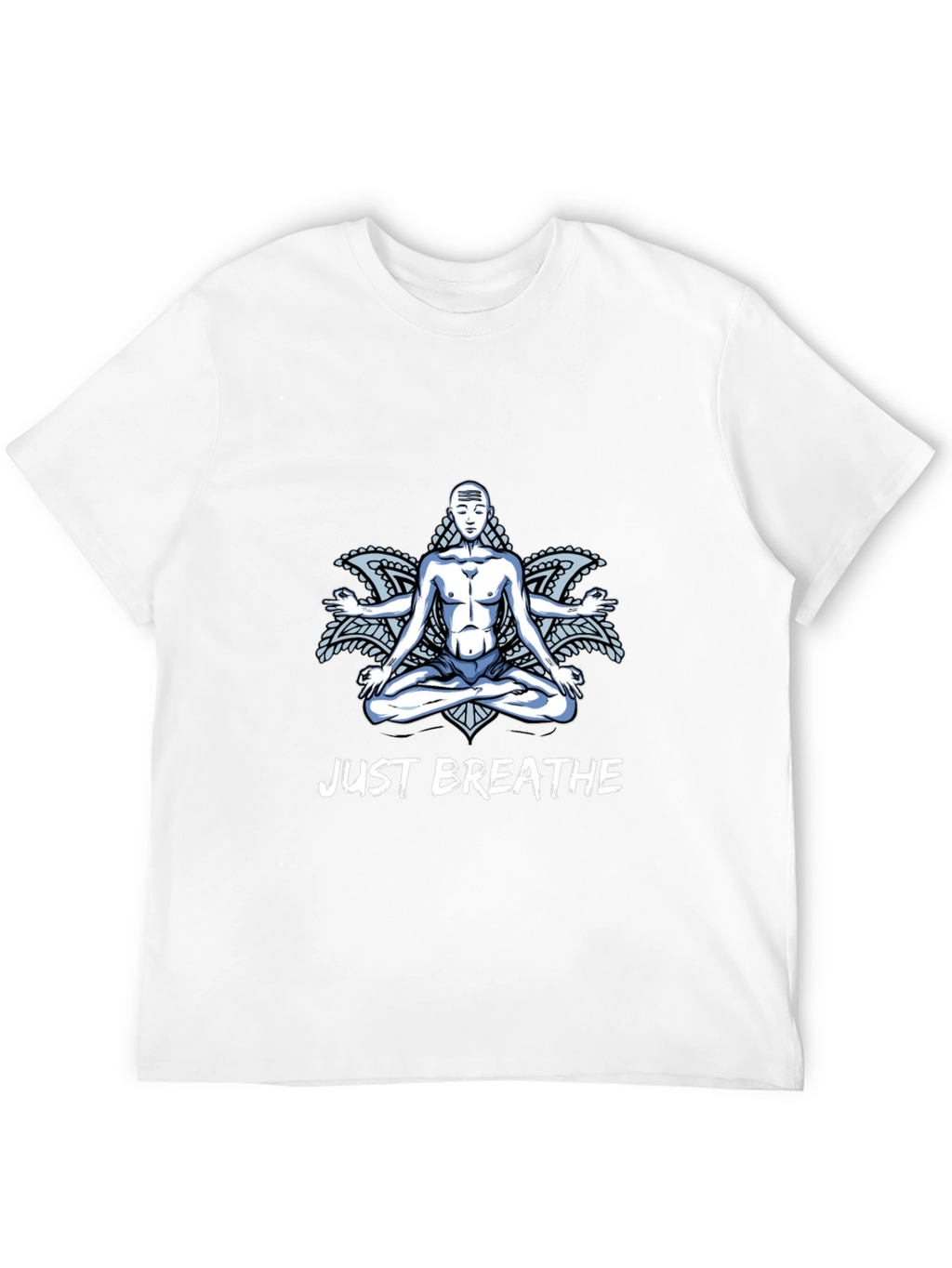Just Breathe Yoga Meditation T-Shirt
