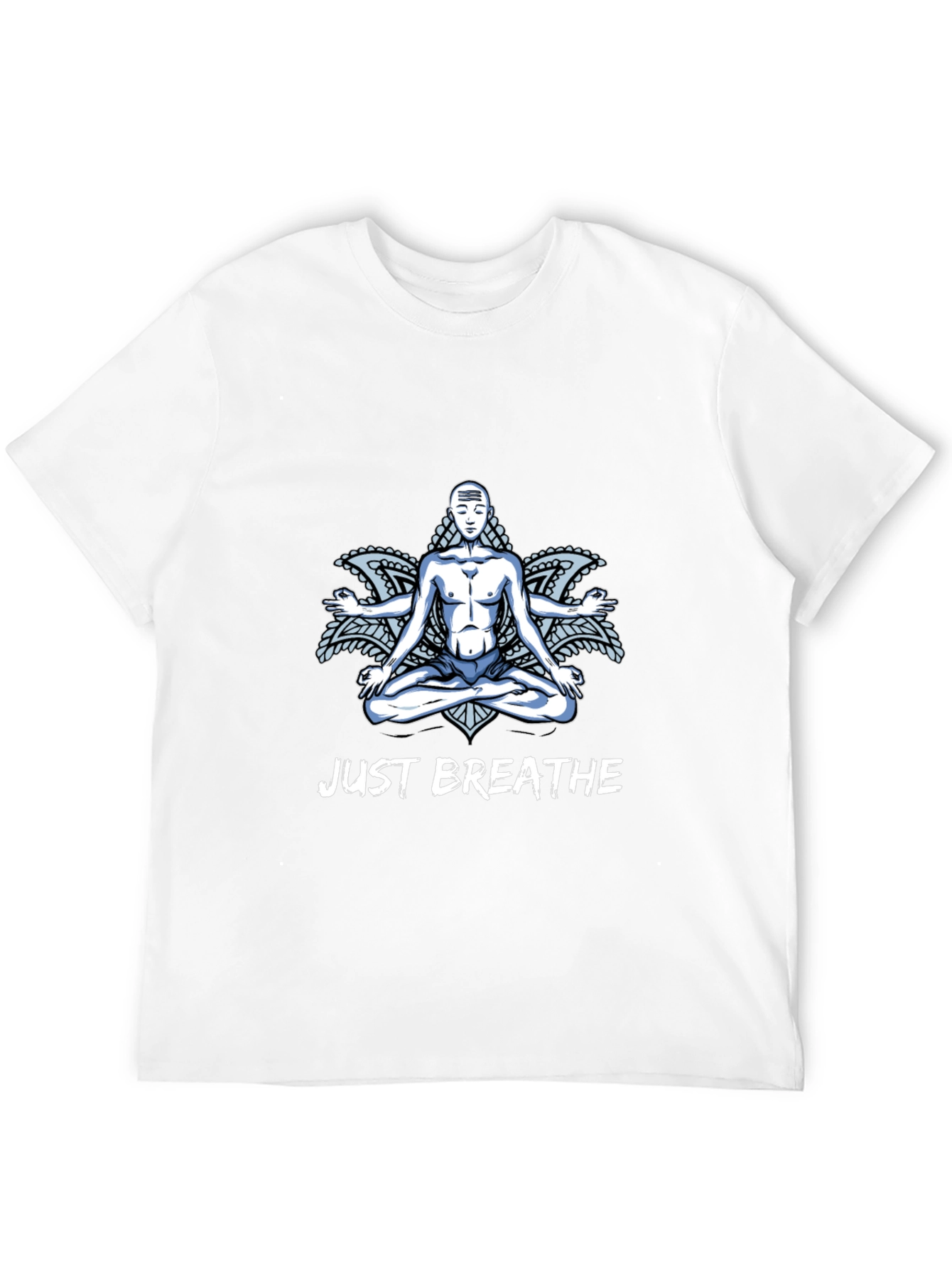 Just Breathe Yoga Meditation T-Shirt