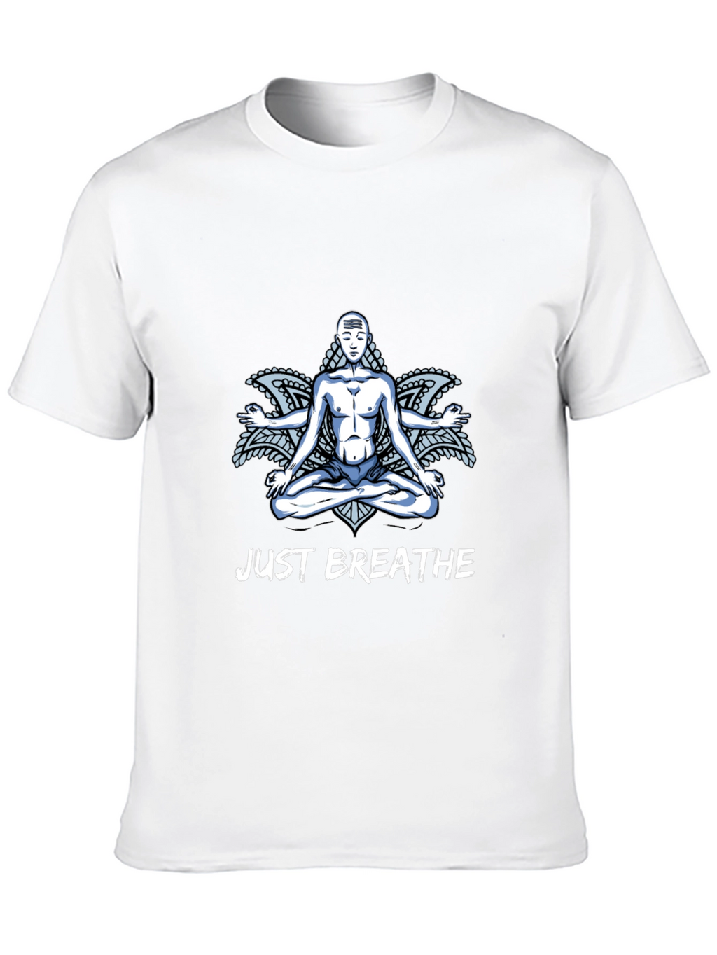 Just Breathe Yoga Meditation T-Shirt