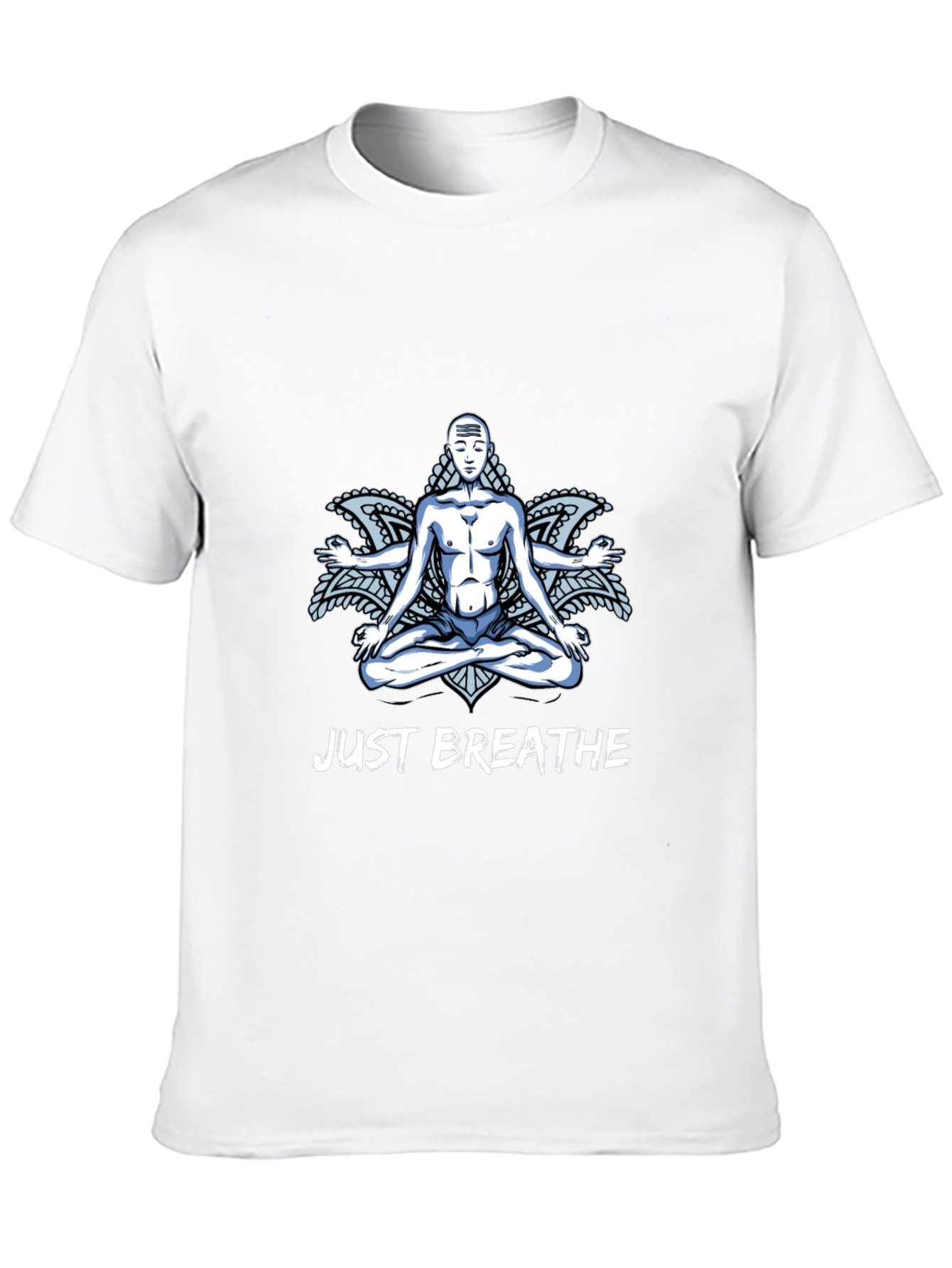 Just Breathe Yoga Meditation T-Shirt