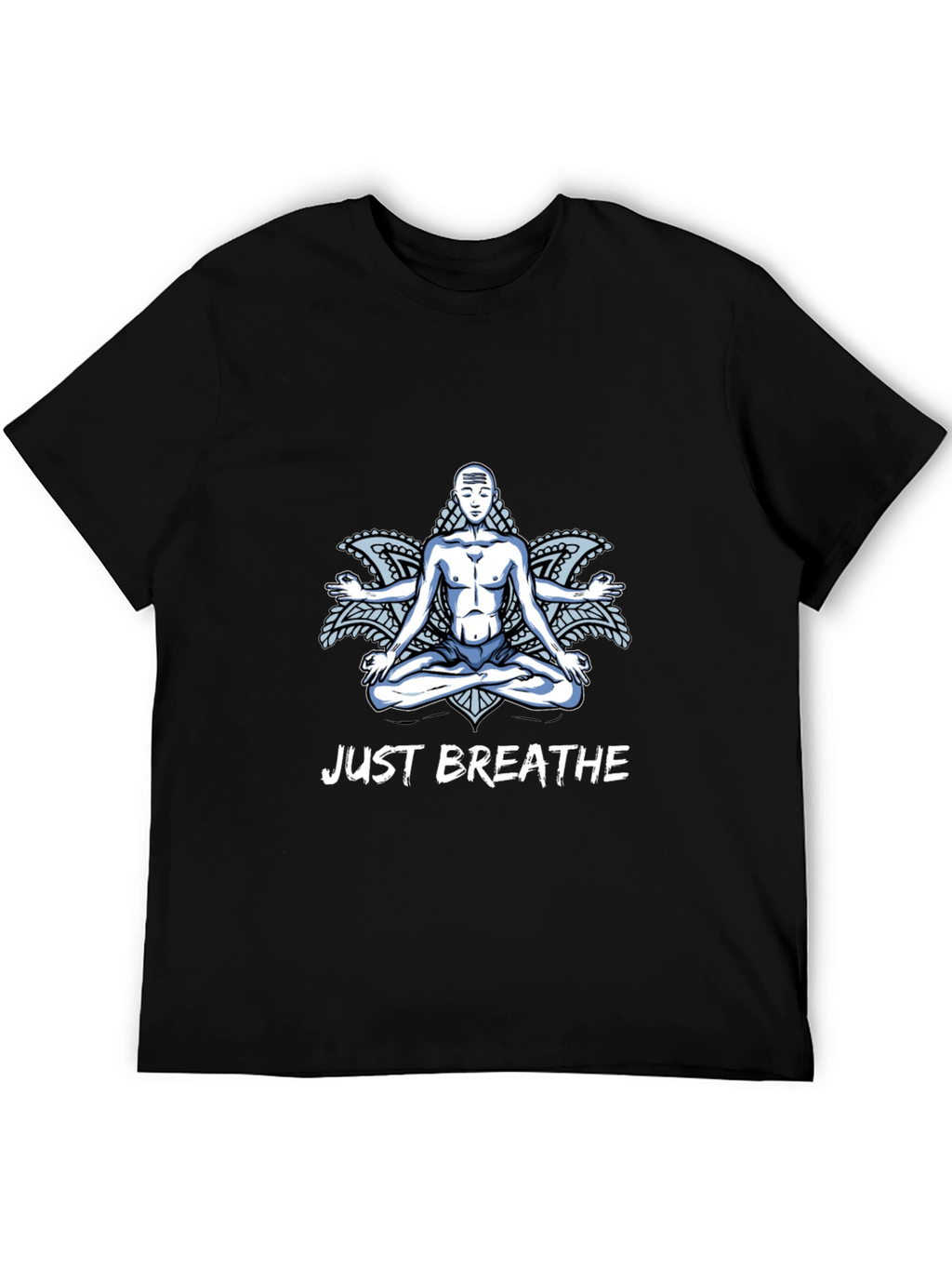Just Breathe Yoga Meditation T-Shirt