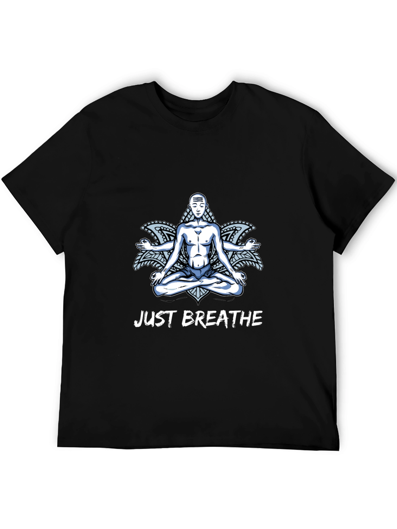 Just Breathe Yoga Meditation T-Shirt