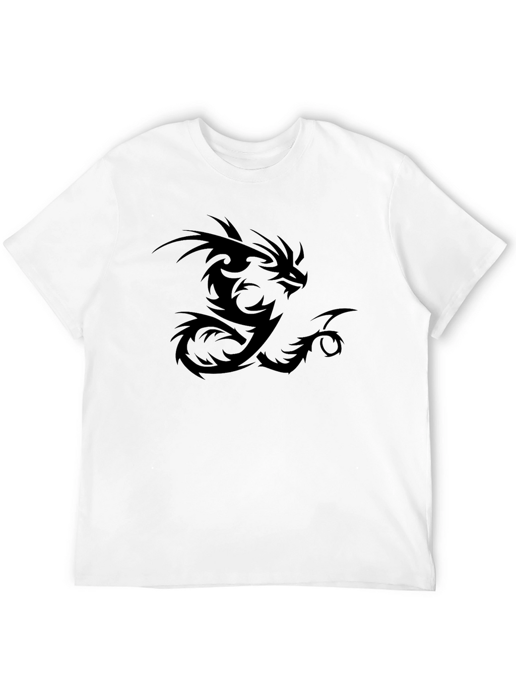 Dragon Graphic T-Shirt - Bold Black Tee