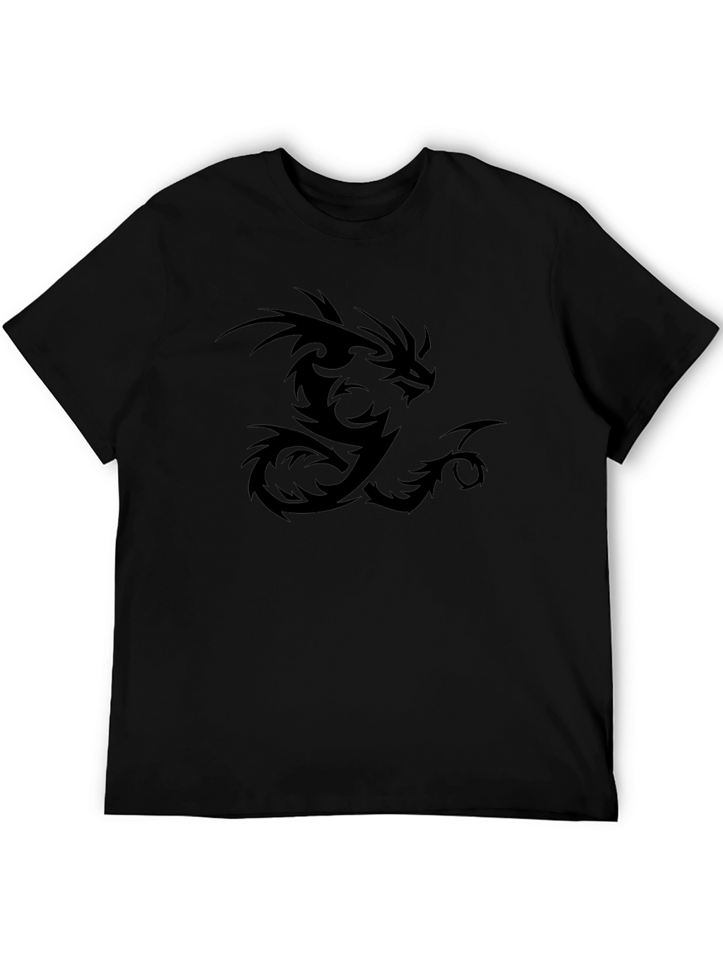Dragon Graphic T-Shirt - Bold Black Tee