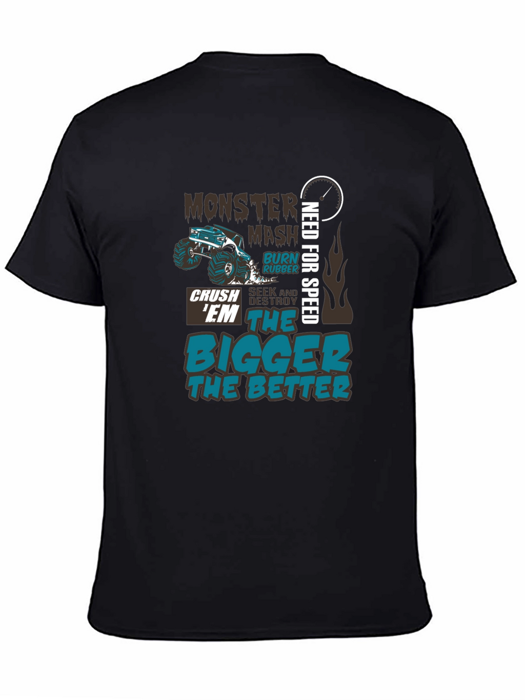 Monster Truck Graphic Tee: Bigger is Better