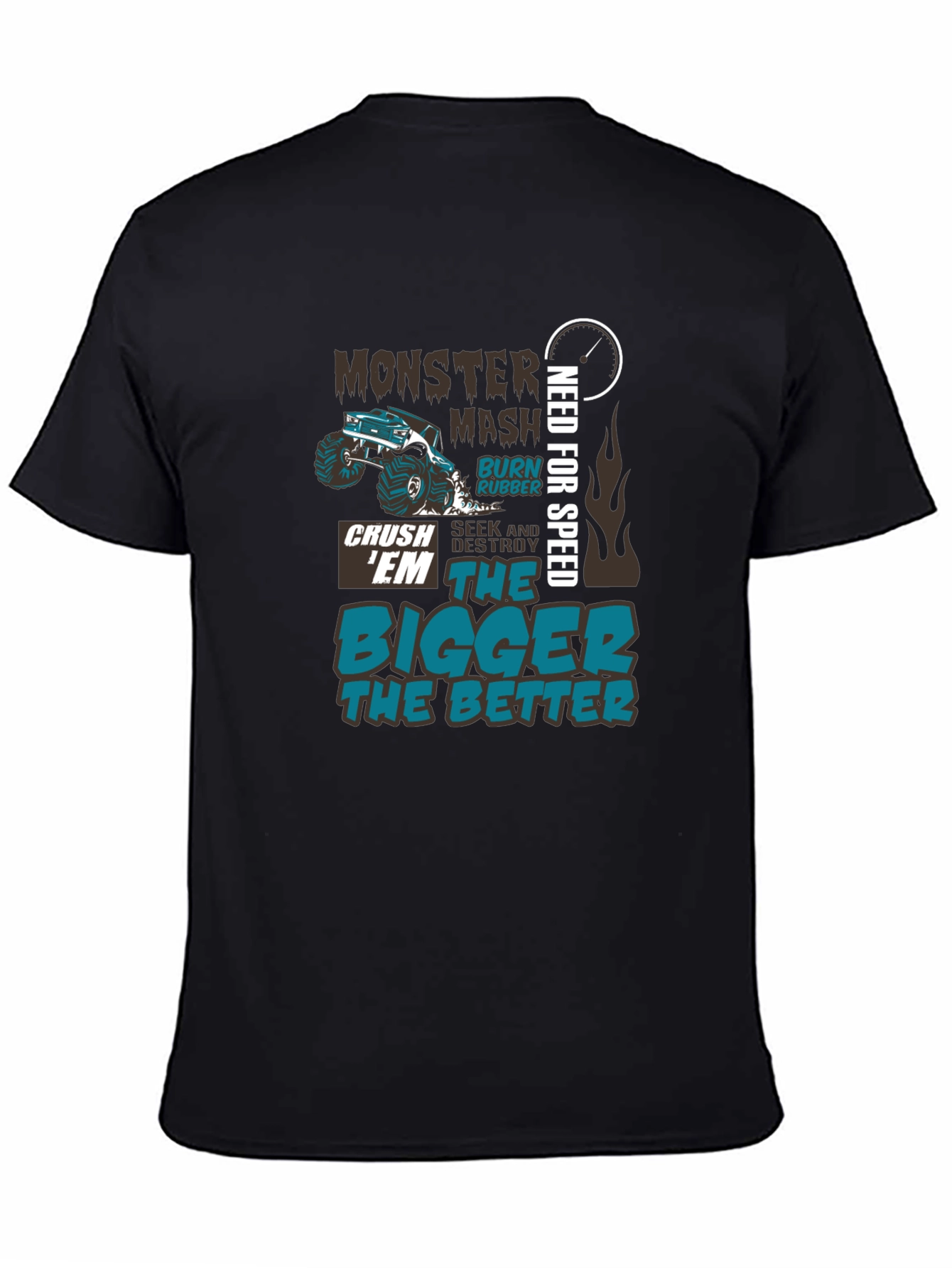 Monster Truck Graphic Tee: Bigger is Better
