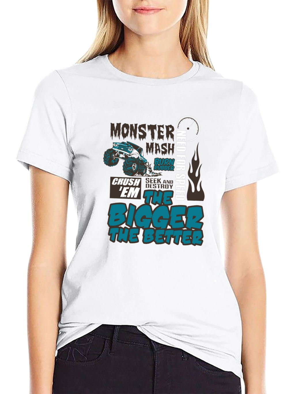 Monster Truck Graphic Tee: Bigger is Better