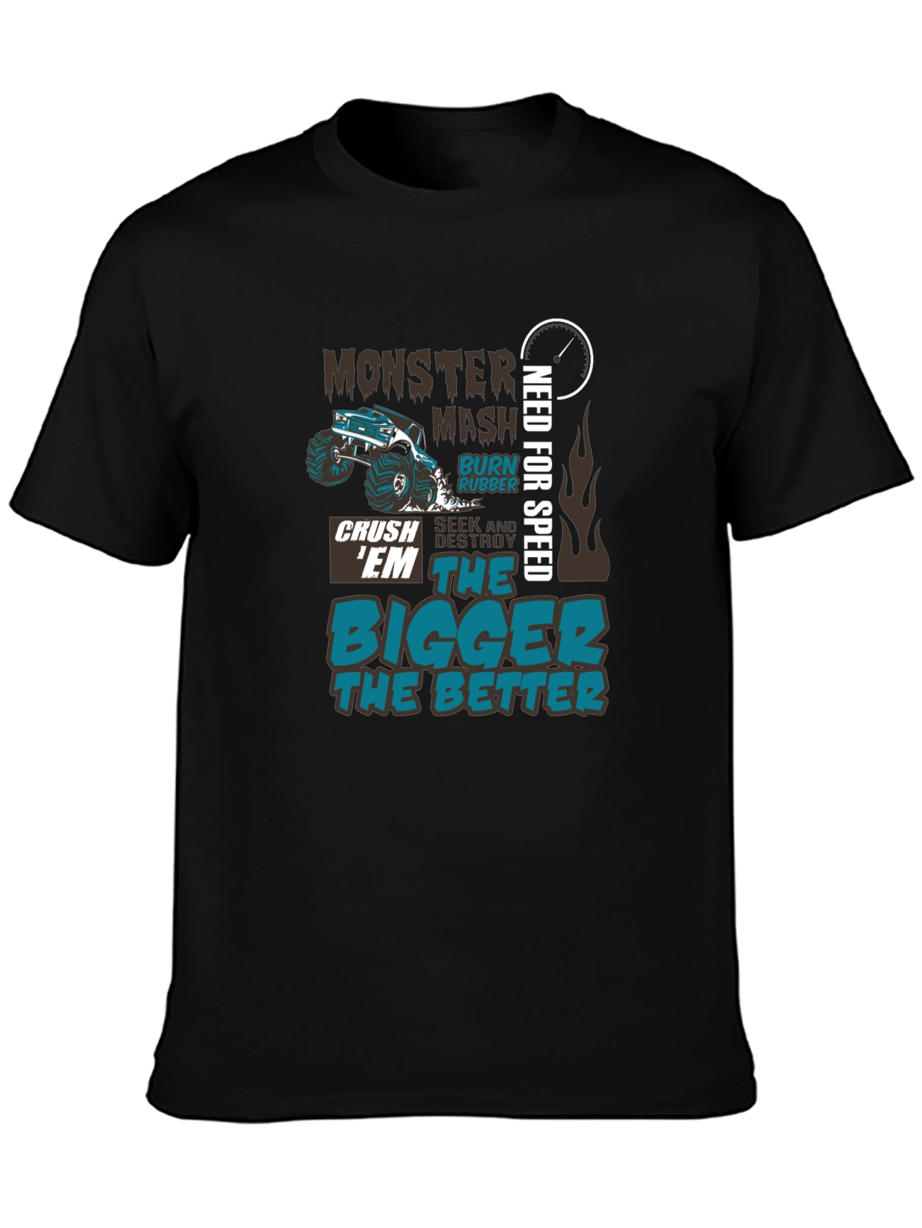 Monster Truck Graphic Tee: Bigger is Better