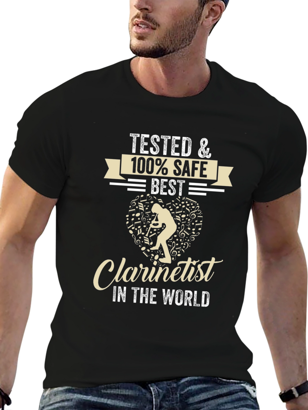 Tested & Safe Clarinetist T-Shirt