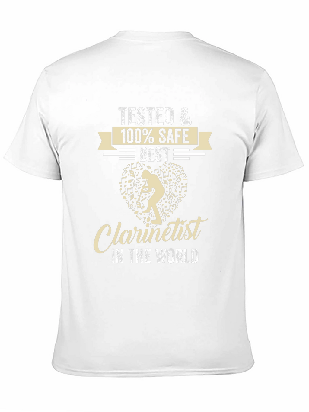 Tested & Safe Clarinetist T-Shirt