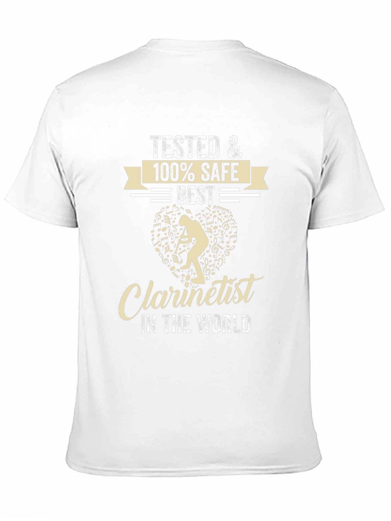Tested & Safe Clarinetist T-Shirt