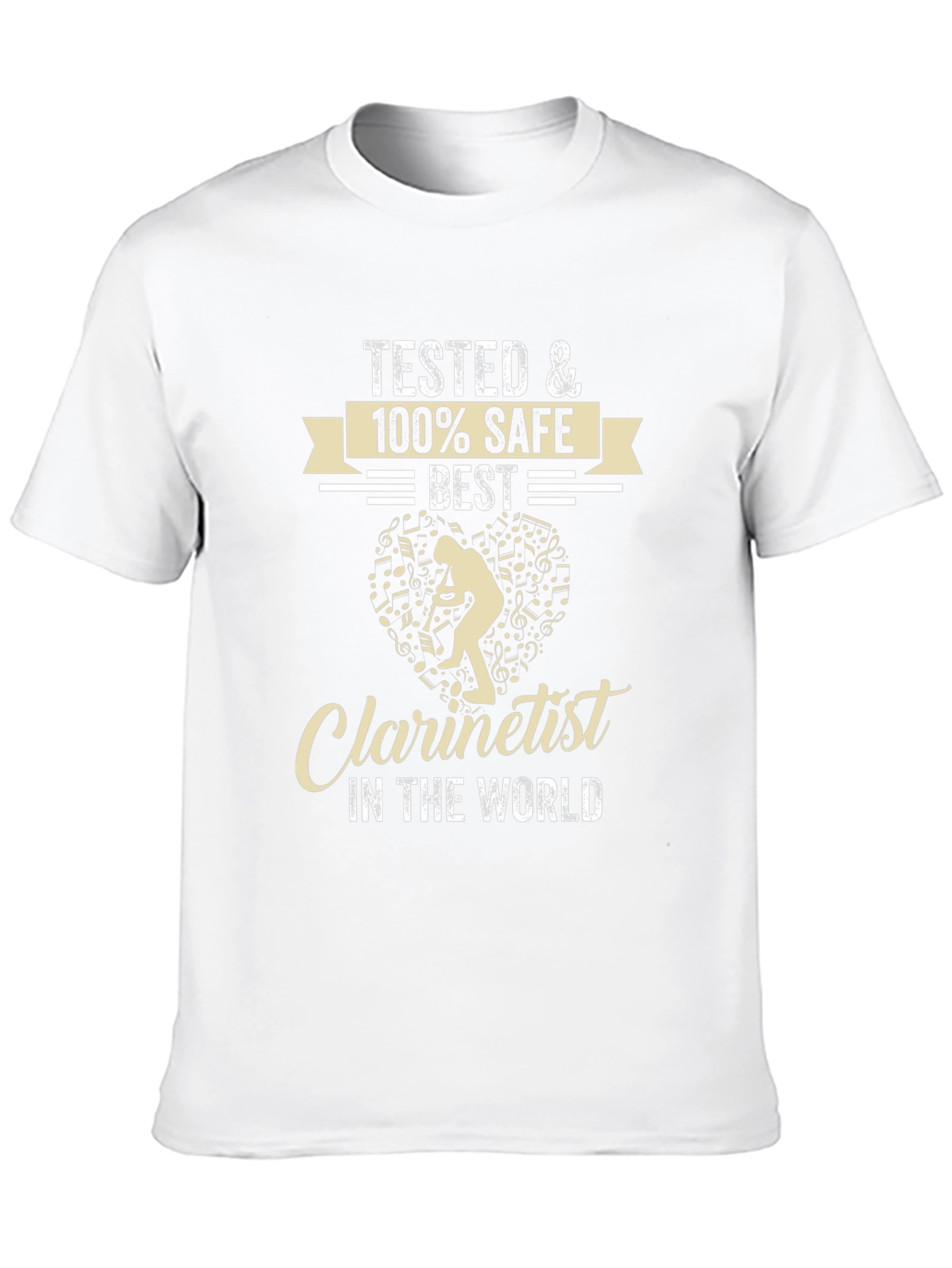 Tested & Safe Clarinetist T-Shirt