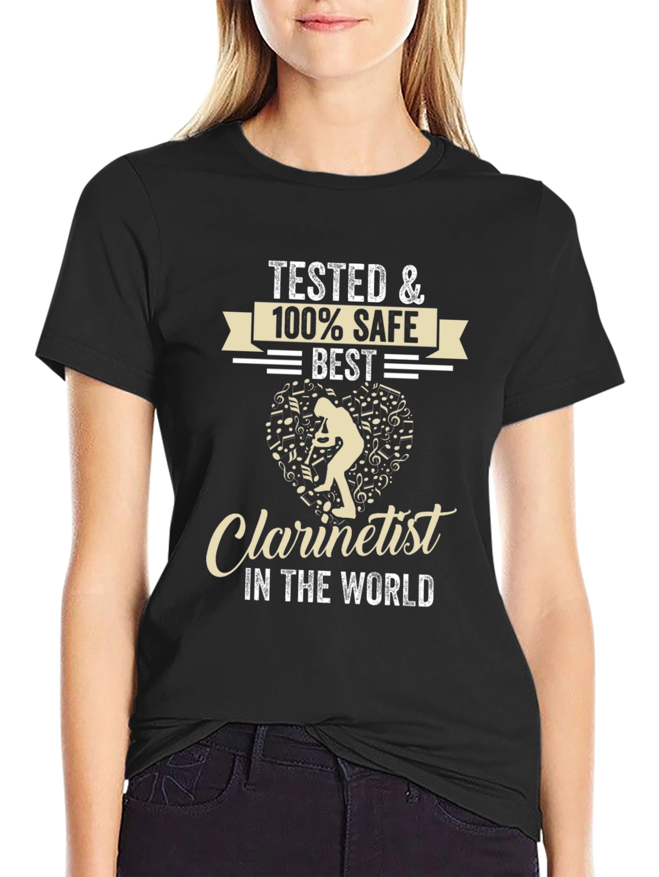 Tested & Safe Clarinetist T-Shirt