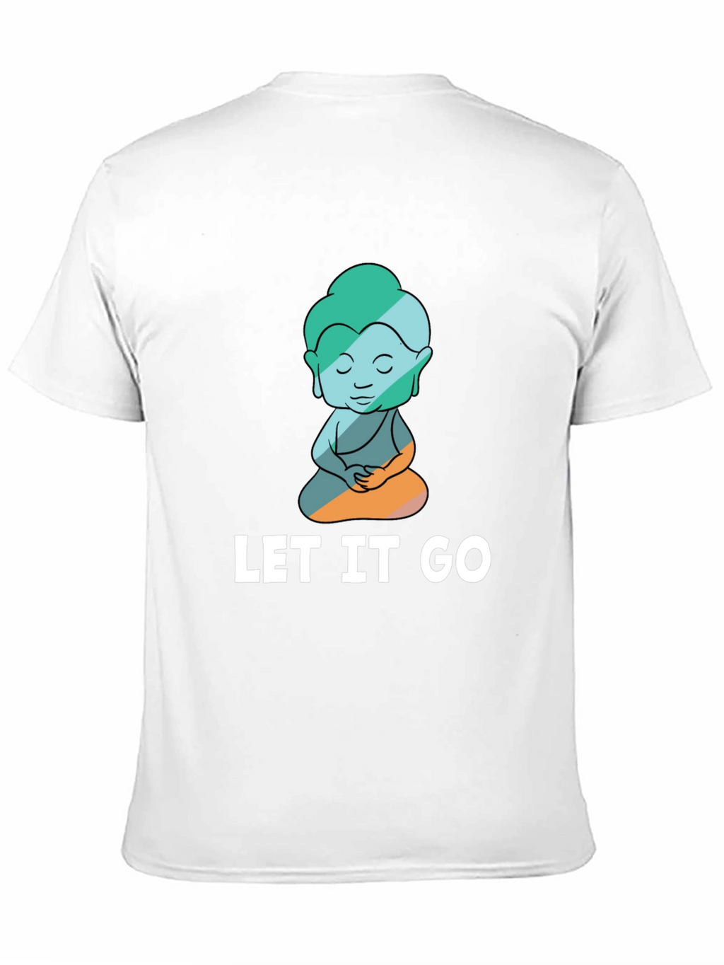 Let It Go Buddha Graphic Tee - Relaxed Fit